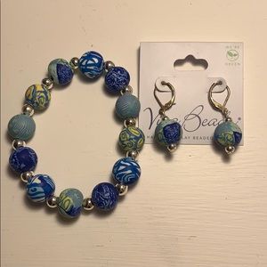 Bracelet and Earring Set